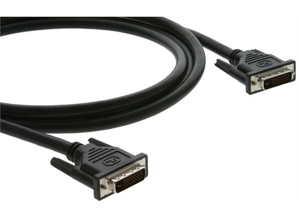 Kramer DVI-D Kabel -  1,8 m DL DVI-D Mørk Grå 